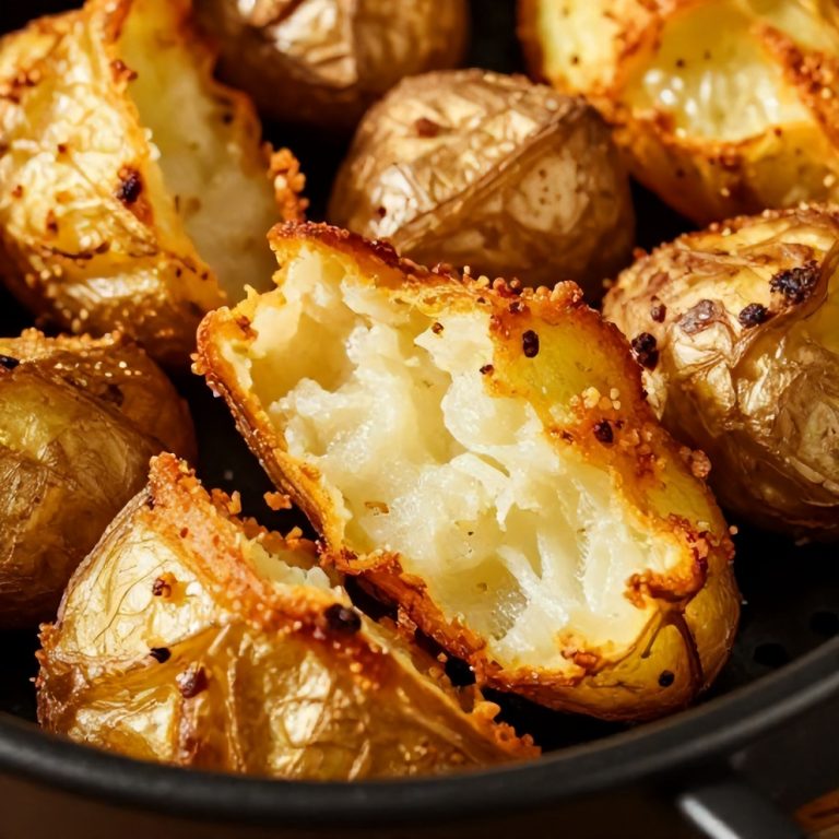 Air Fryer Smashed Potatoes