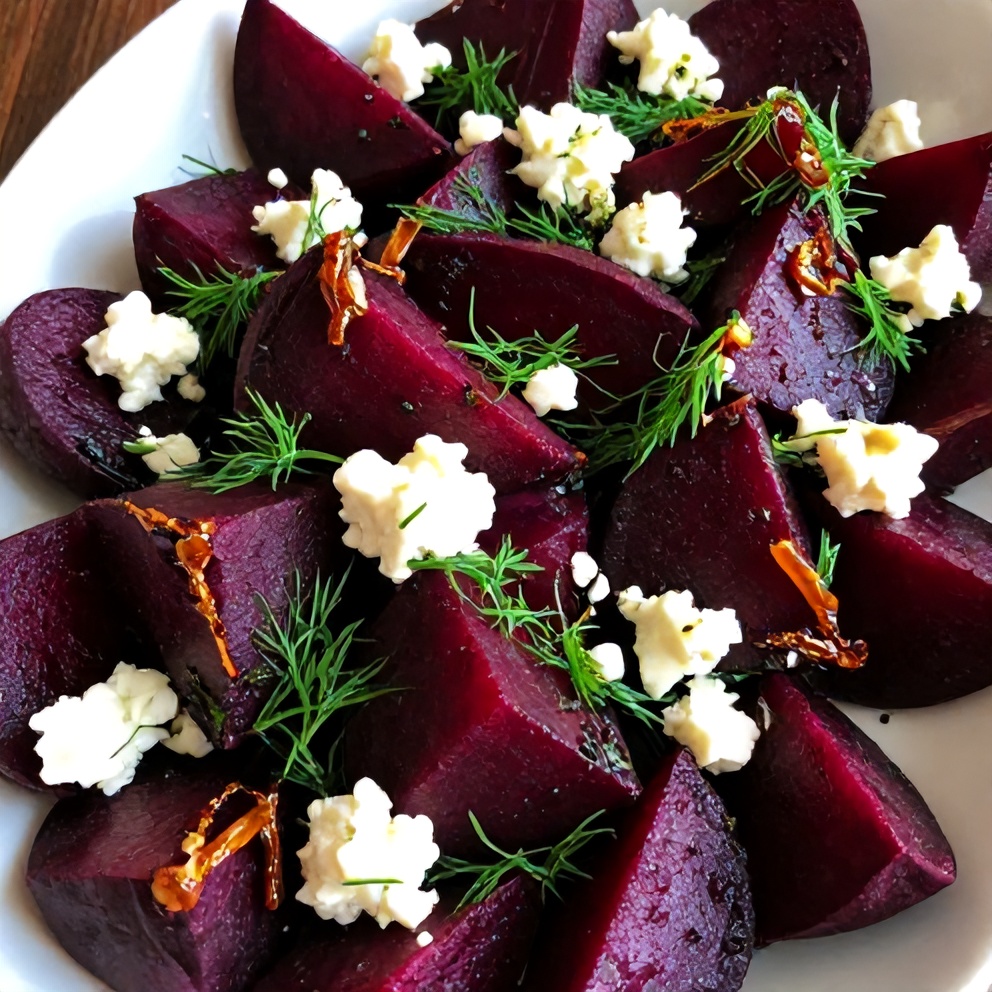 roasted beet salad