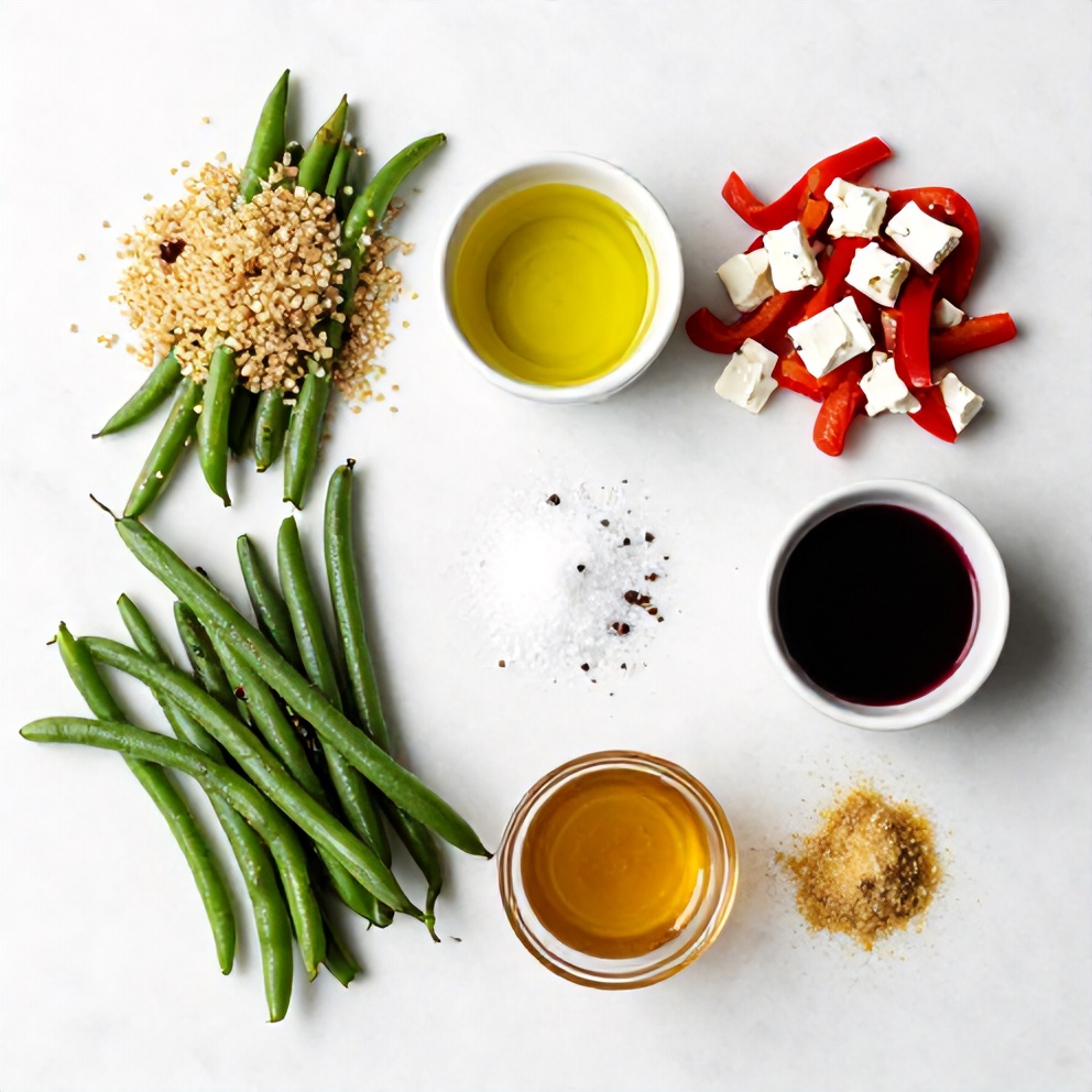 Roasted Green Bean Quinoa Salad Ingredients