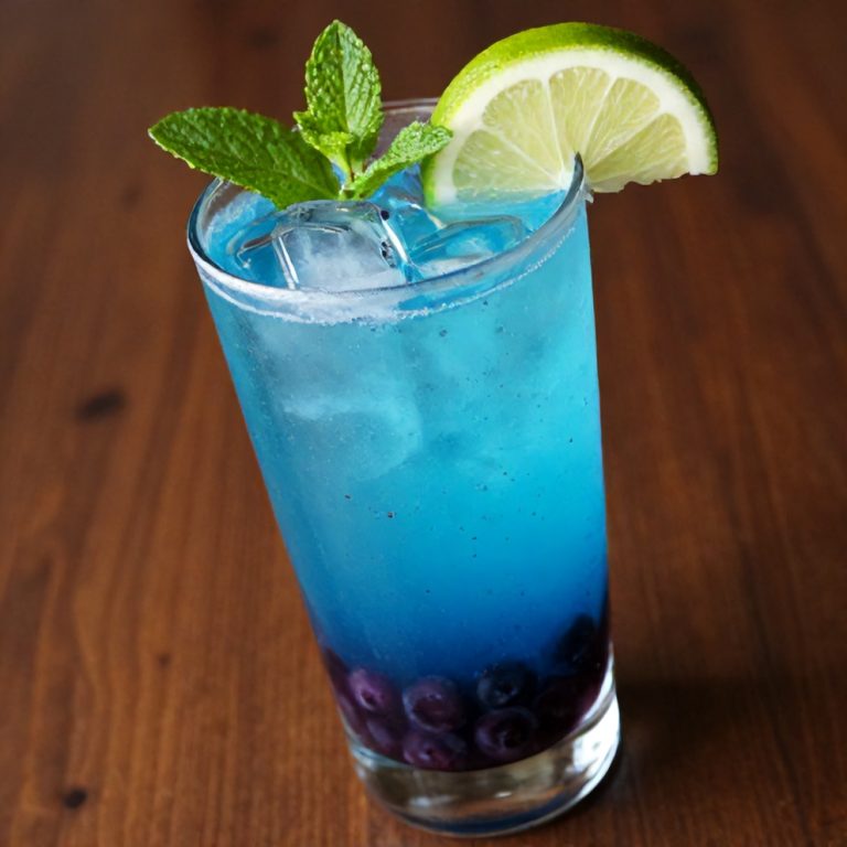blueberry coconut water drink