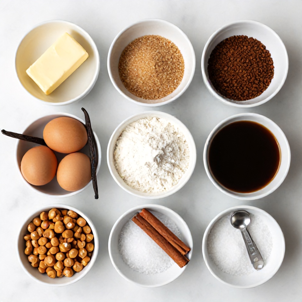 Brown Butter Coffee Toffee Cookies Ingredients
