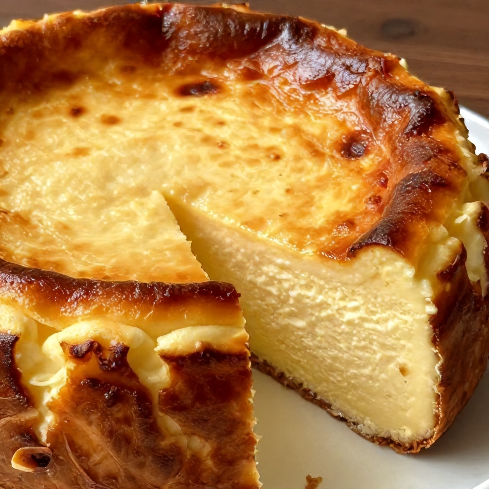 burnt basque cheesecake