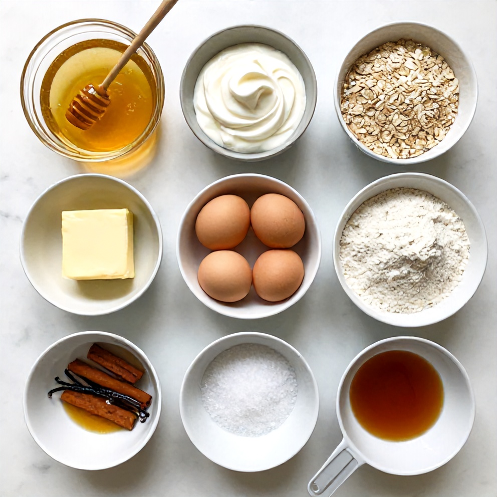 Burnt Honey Pie Ingredients