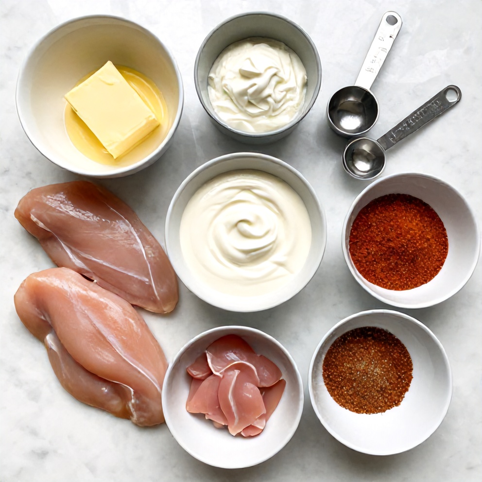 Cajun Butter Chicken Ingredients