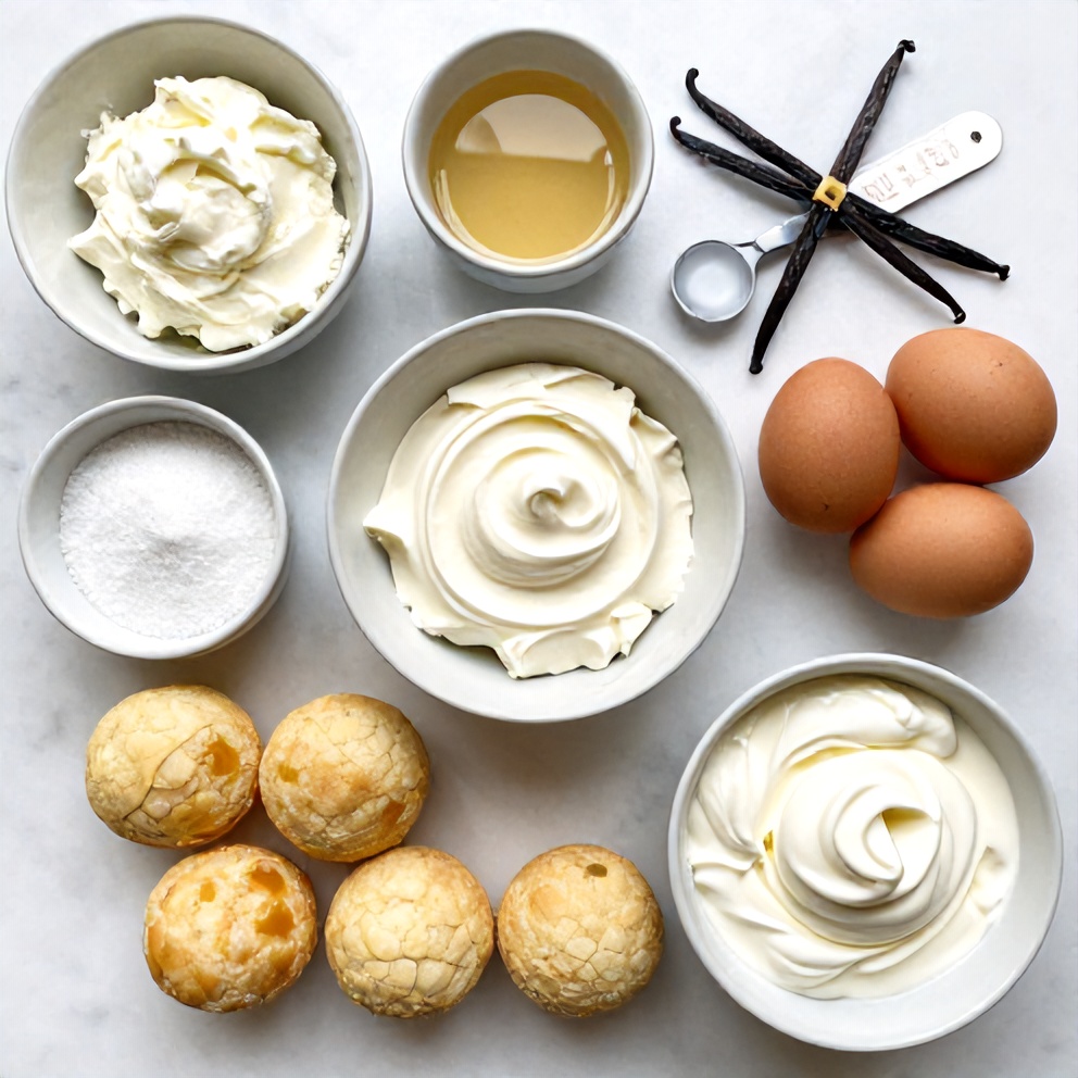 Ingredients for Italian Cream Bombs