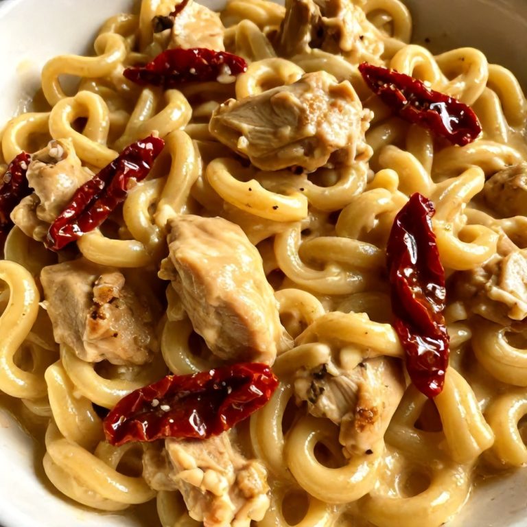 Creamy Chicken Pasta with Sun-Dried Tomatoes