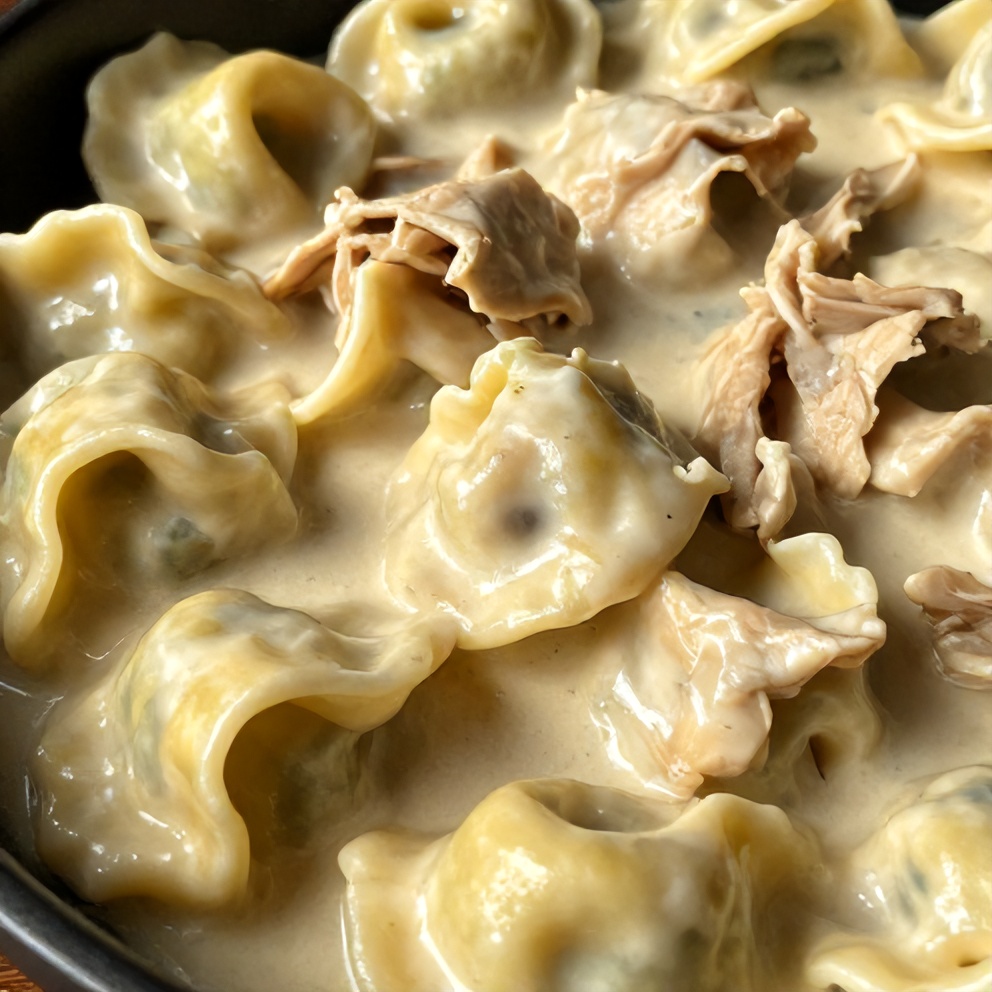 Creamy Chicken Tortellini Dinner