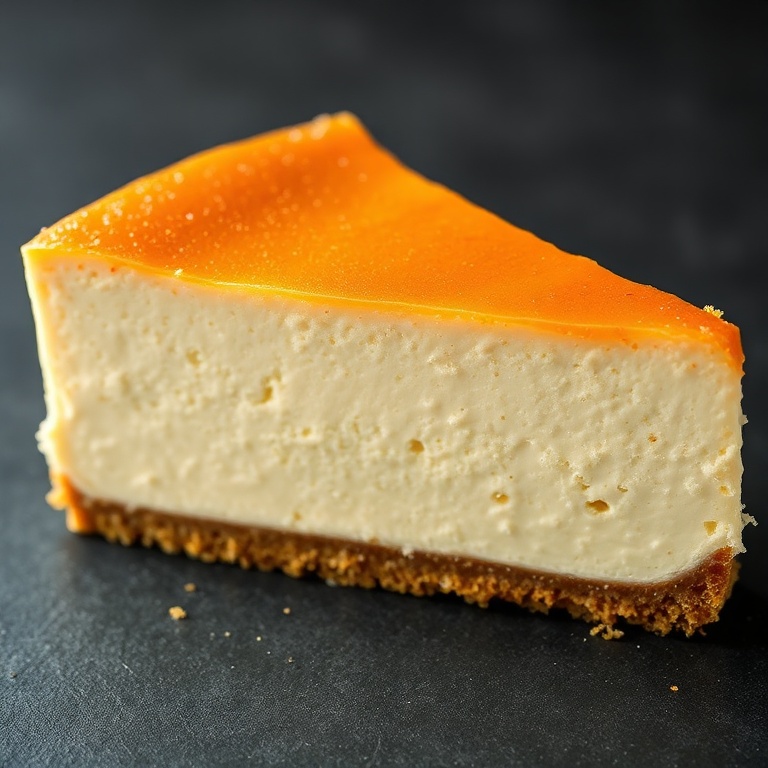 creamy crème brûlée cheesecake