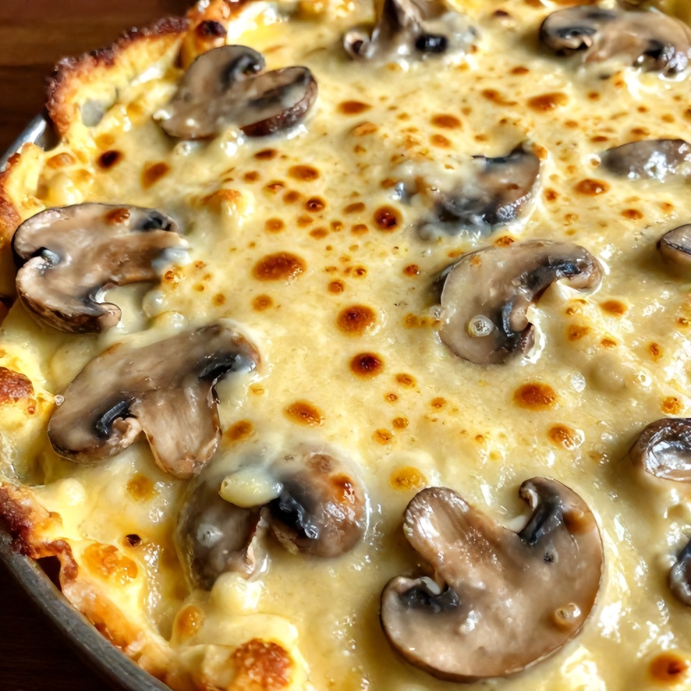 creamy italian mushroom carbonara
