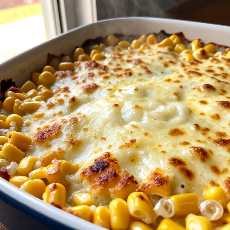 Creamy Jalapeño Popper Corn Casserole