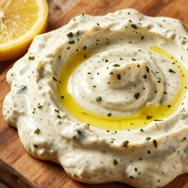 Creamy Lemon Herb White Bean Dip