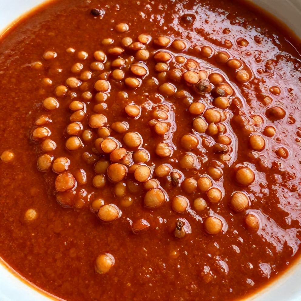 Creamy Moroccan Harissa Lentil Soup