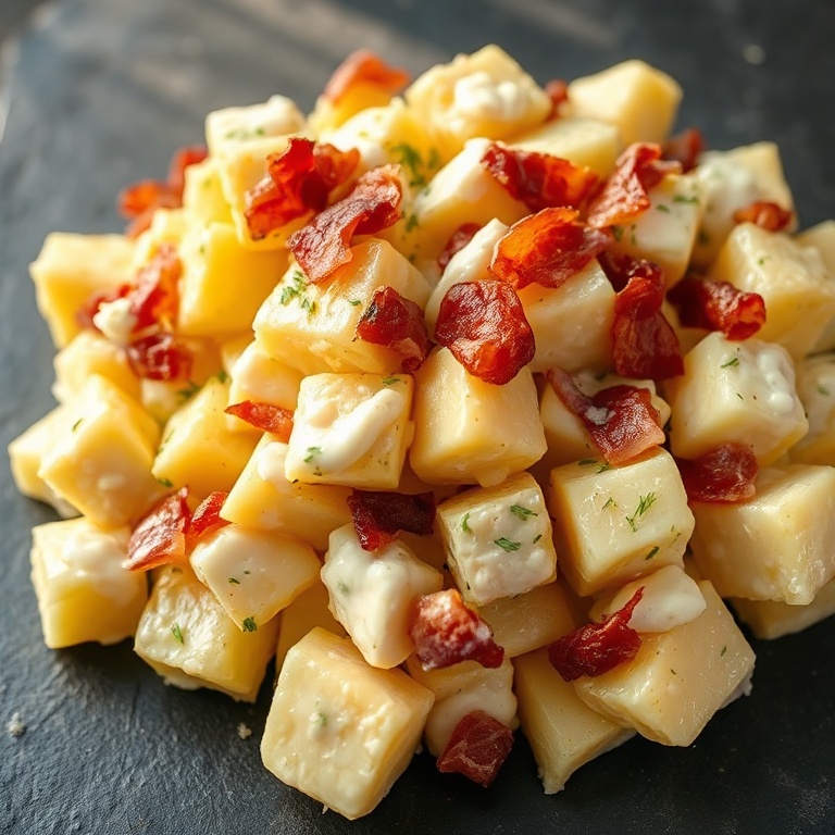 creamy steakhouse potato salad