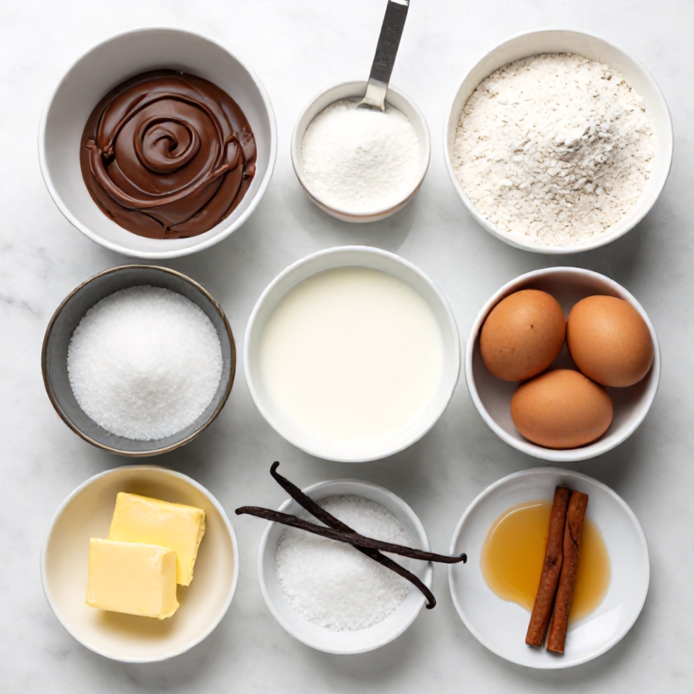 Chocolate Rolls Ingredients