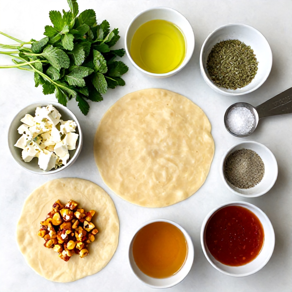 Crispy Feta Phyllo Rolls Ingredients