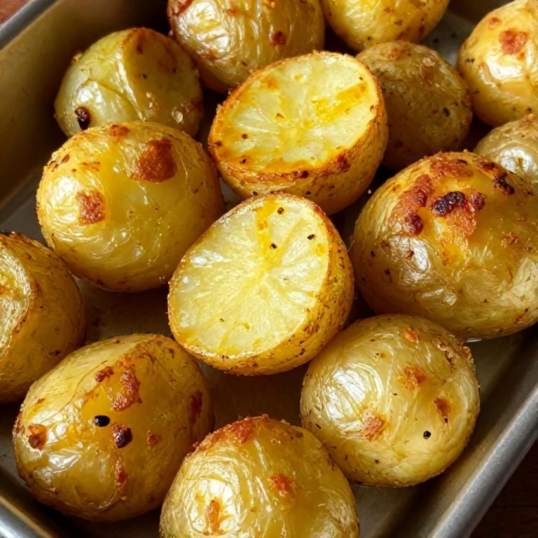 crispy greek lemon potatoes