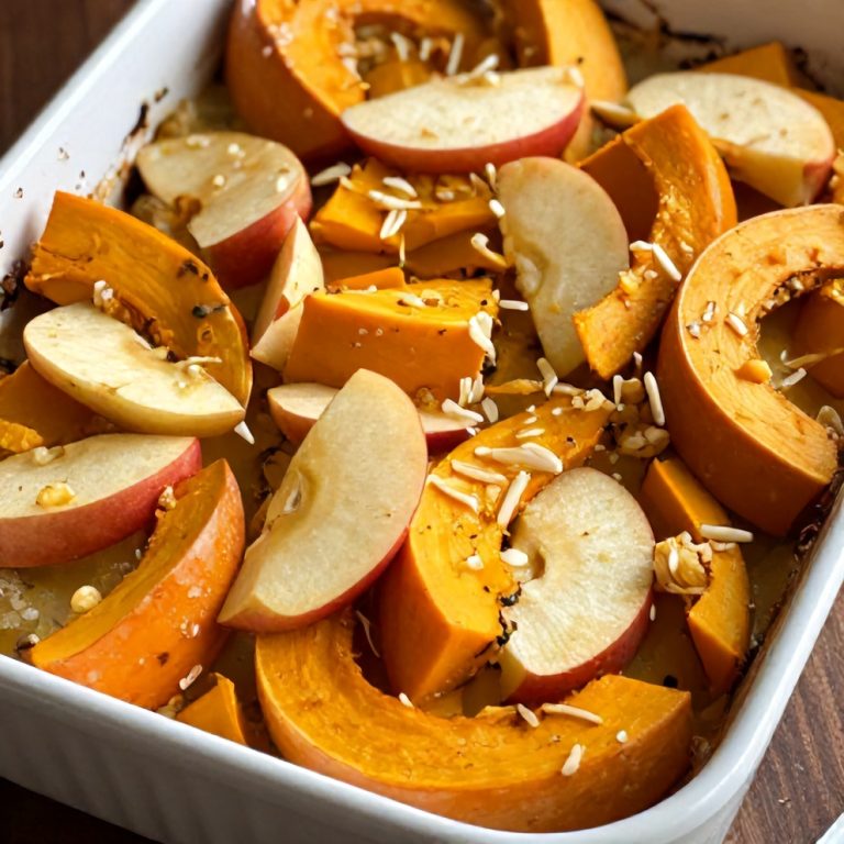 Easy Apple Butternut Squash Casserole