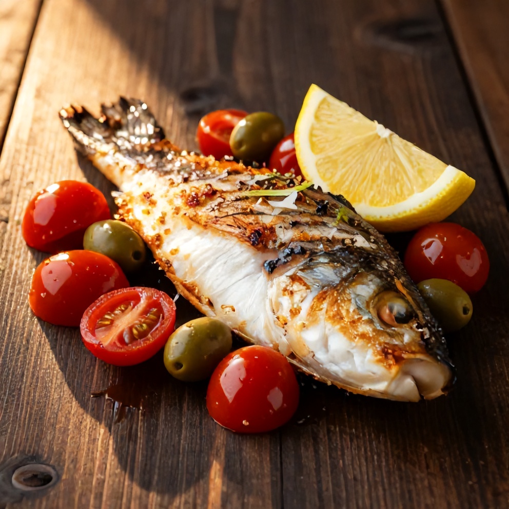 Easy Baked Sea Bass