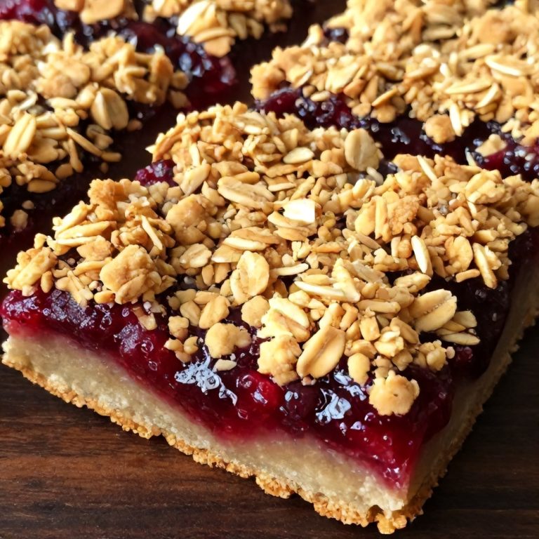 Easy Berry Oat Bars