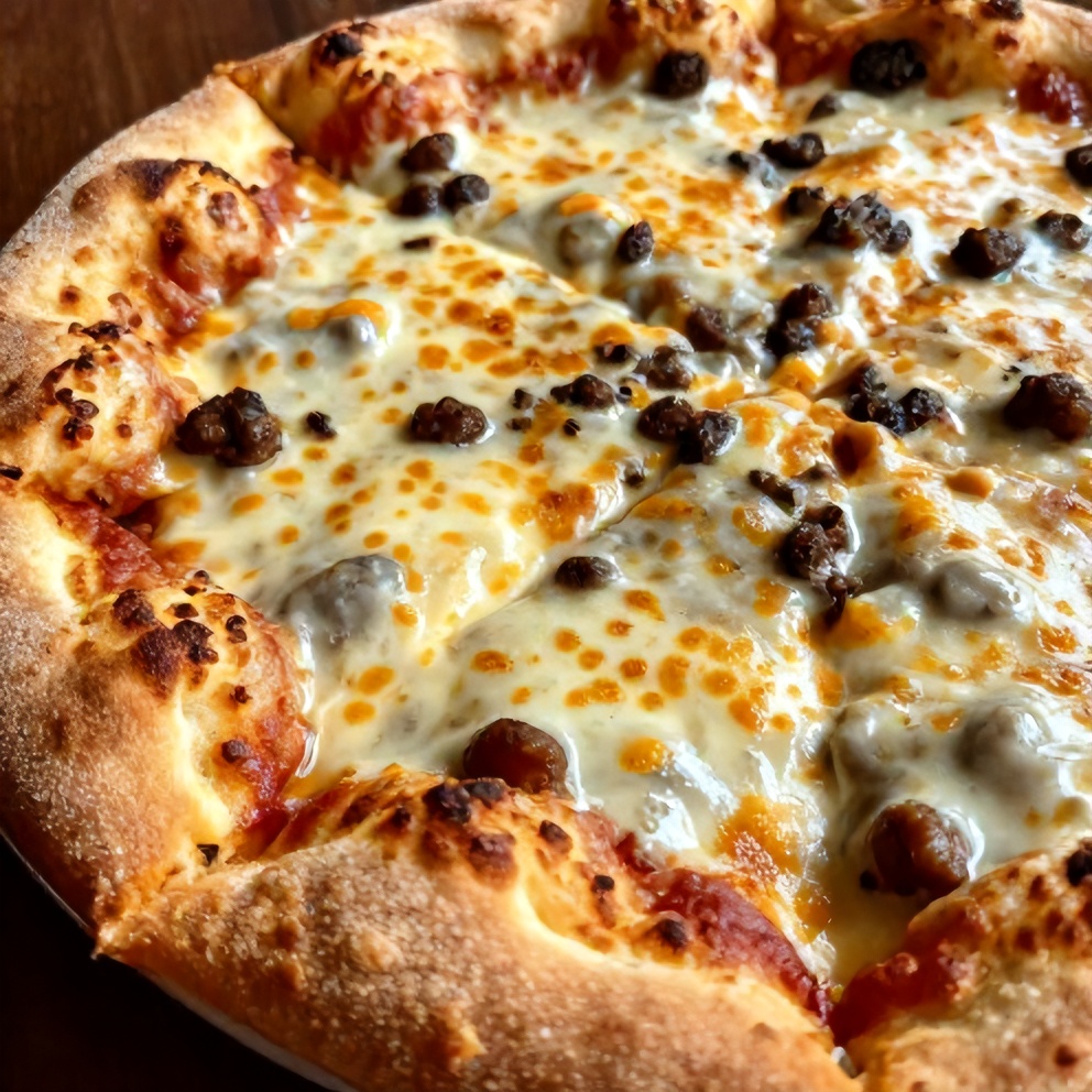 Easy Biscuits and Sausage Gravy Breakfast Pizza