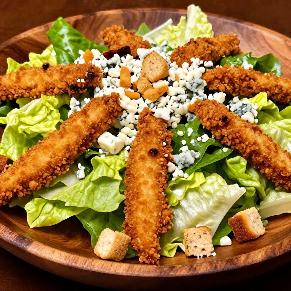 Plated Easy Buffalo Chicken Salad