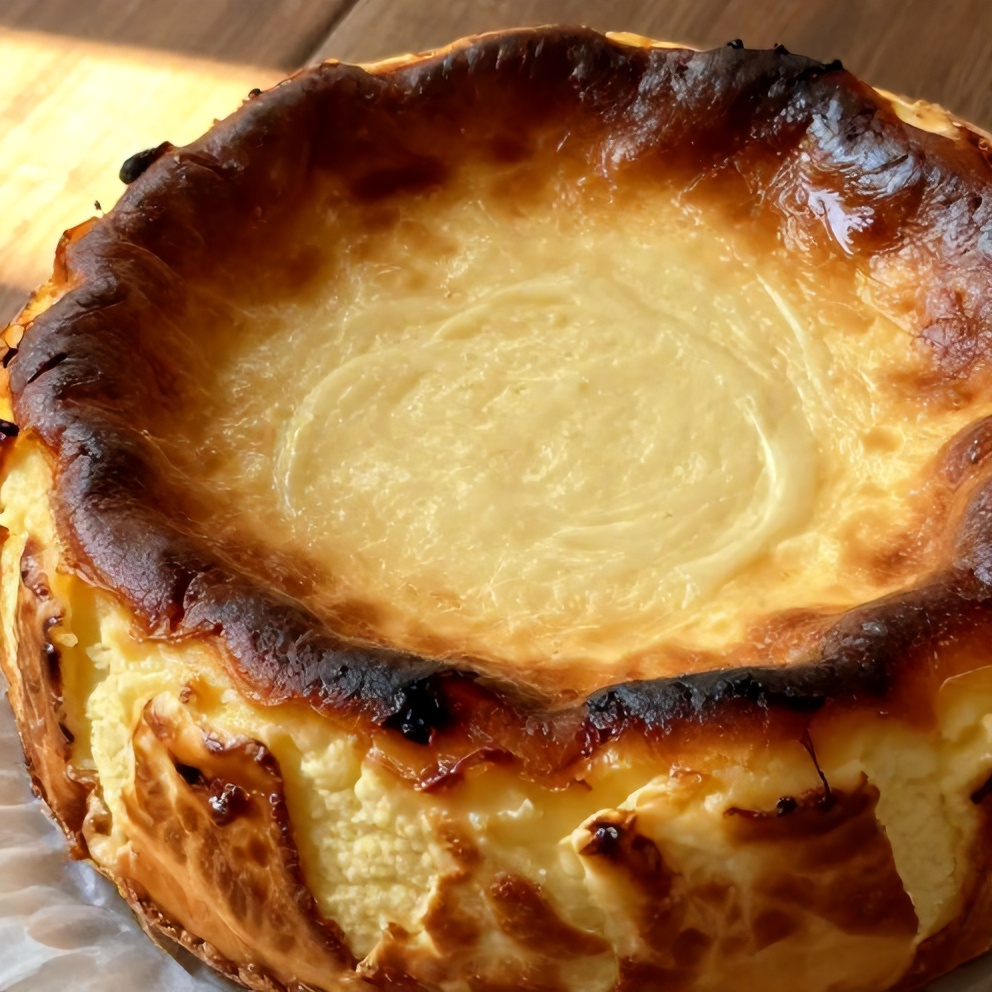 burnt basque cheesecake