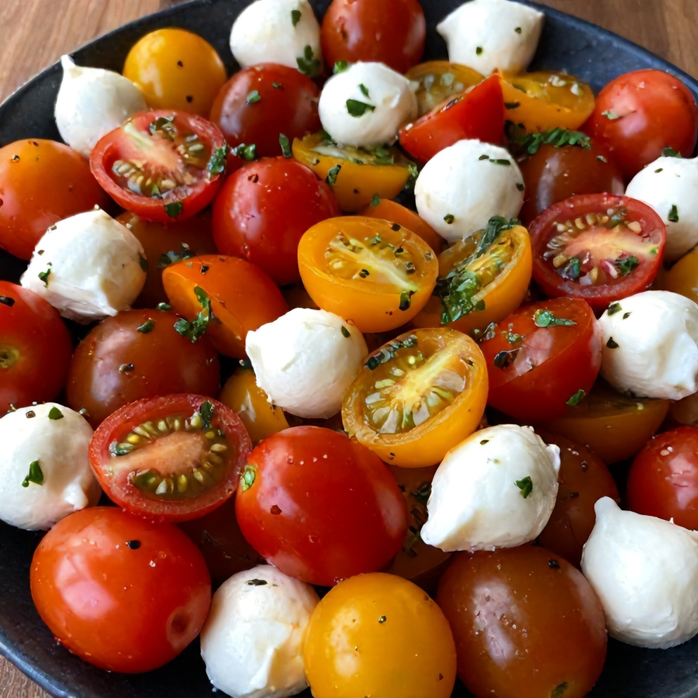 Easy Cherry Tomato Salad