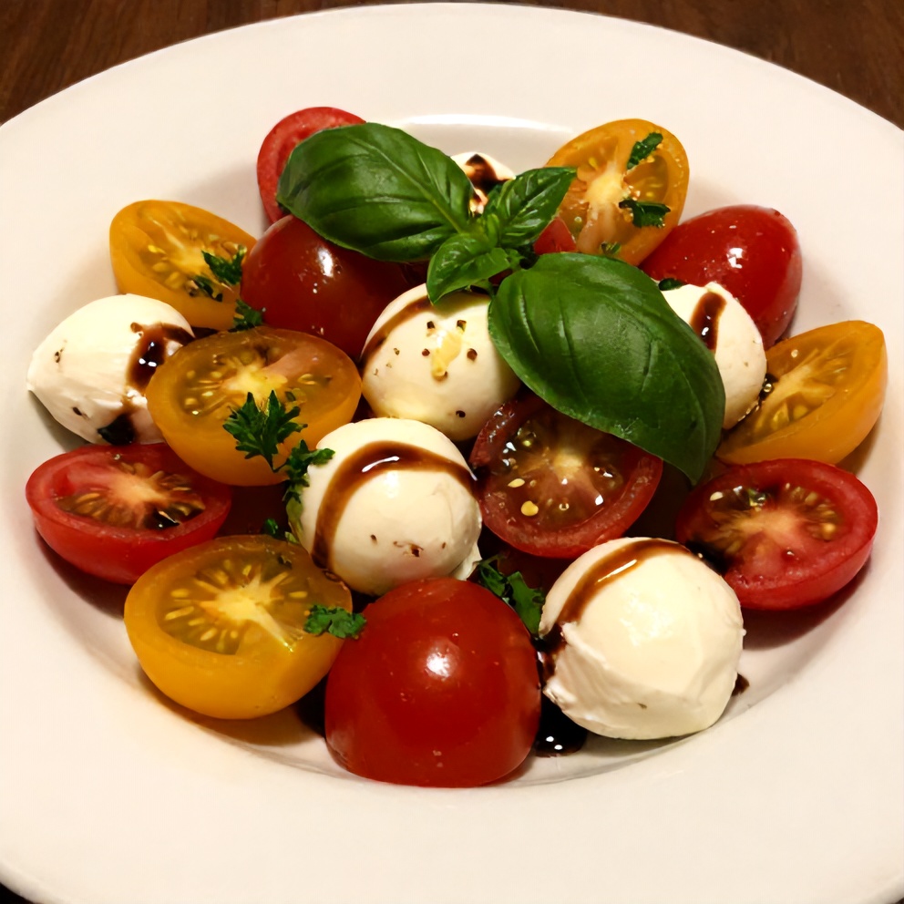 Plated Easy Cherry Tomato Salad