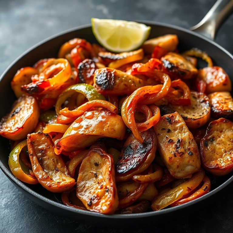 easy chicken fajitas recipe