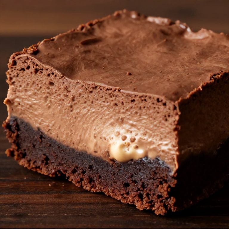 Easy Chocolate Mousse Brownies