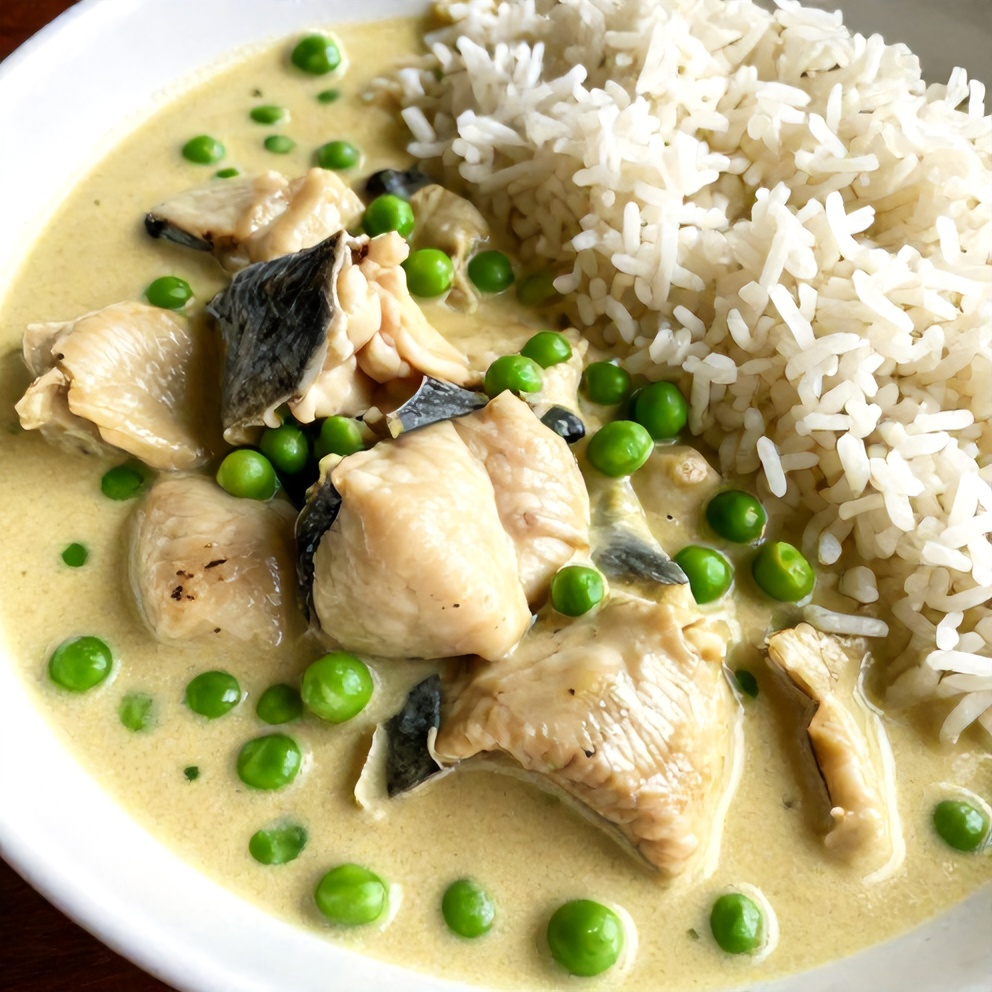 Easy Coconut Lime Fish Curry
