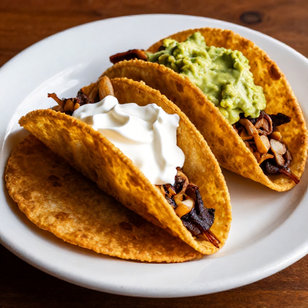 Finished Copycat Taco Bell Meximelt on a plate