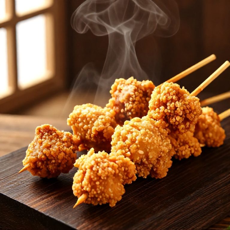 easy bang bang chicken skewers