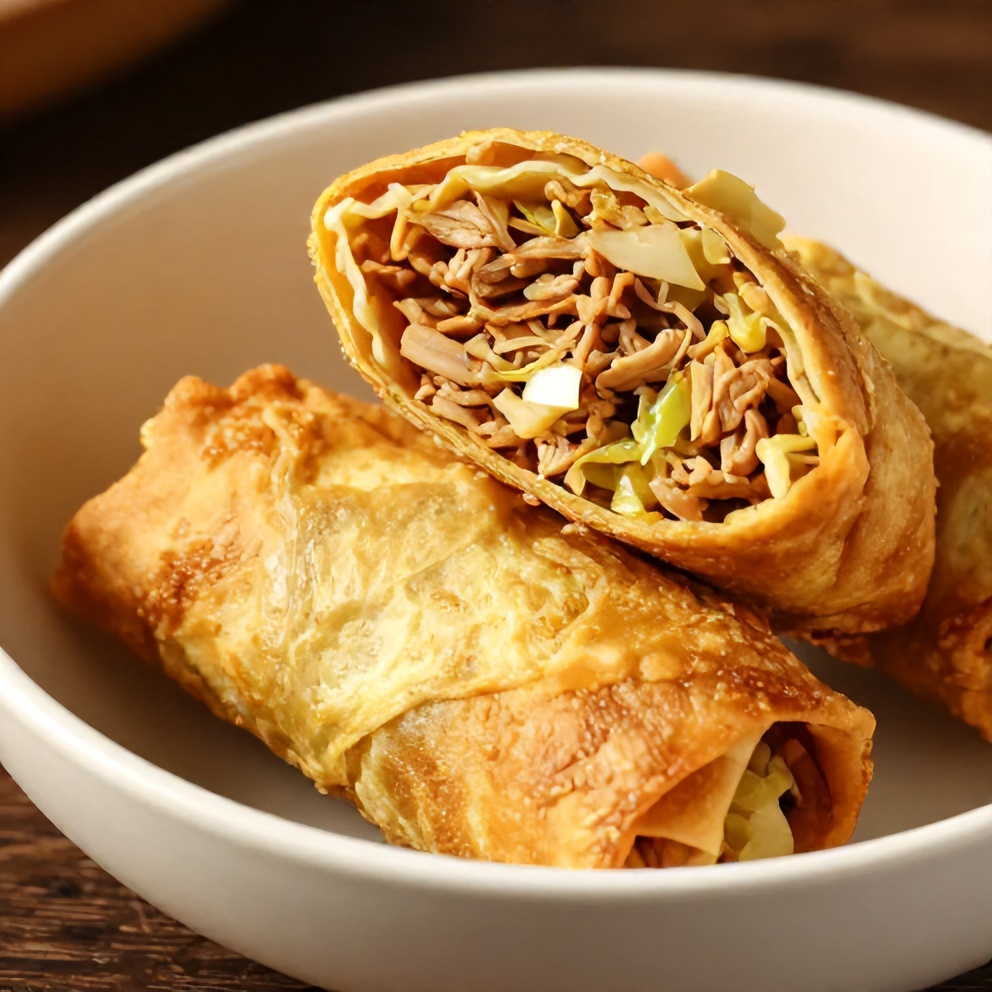 easy egg roll in a bowl