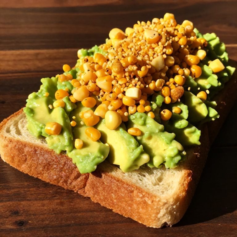 Mexican Street Corn Avocado Toast