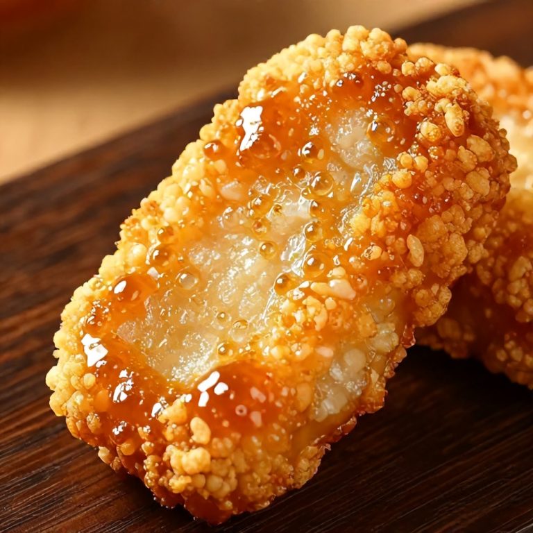 easy crispy sweet soy butter korean rice cakes