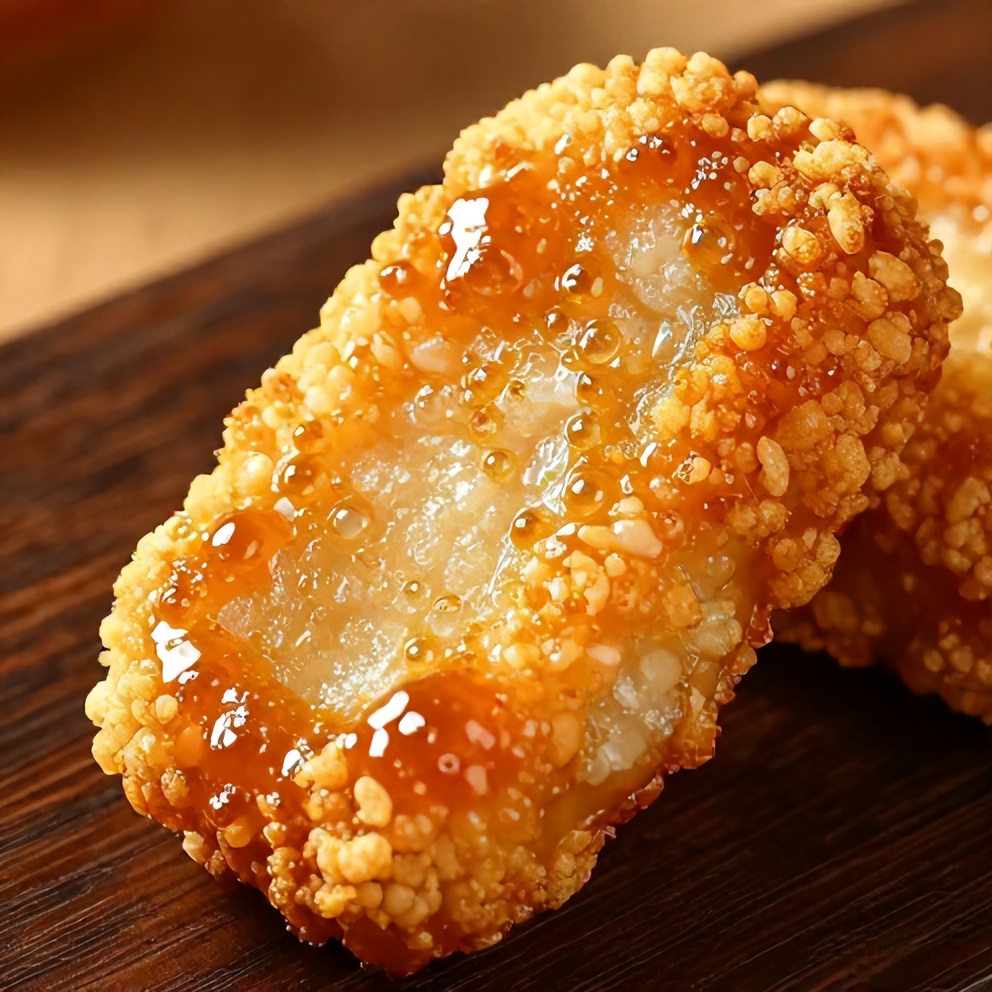 easy crispy sweet soy butter korean rice cakes
