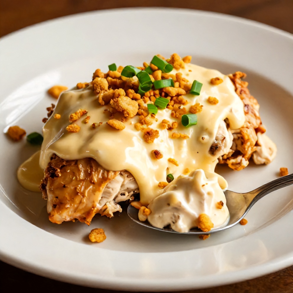 Plated Crack Chicken