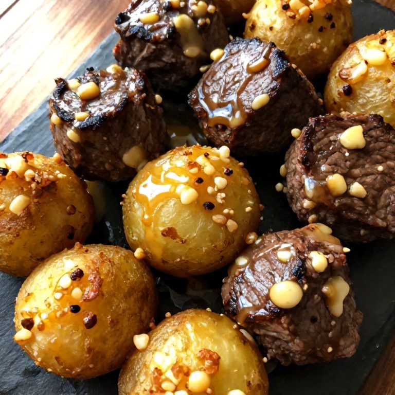 easy garlic butter steak bites