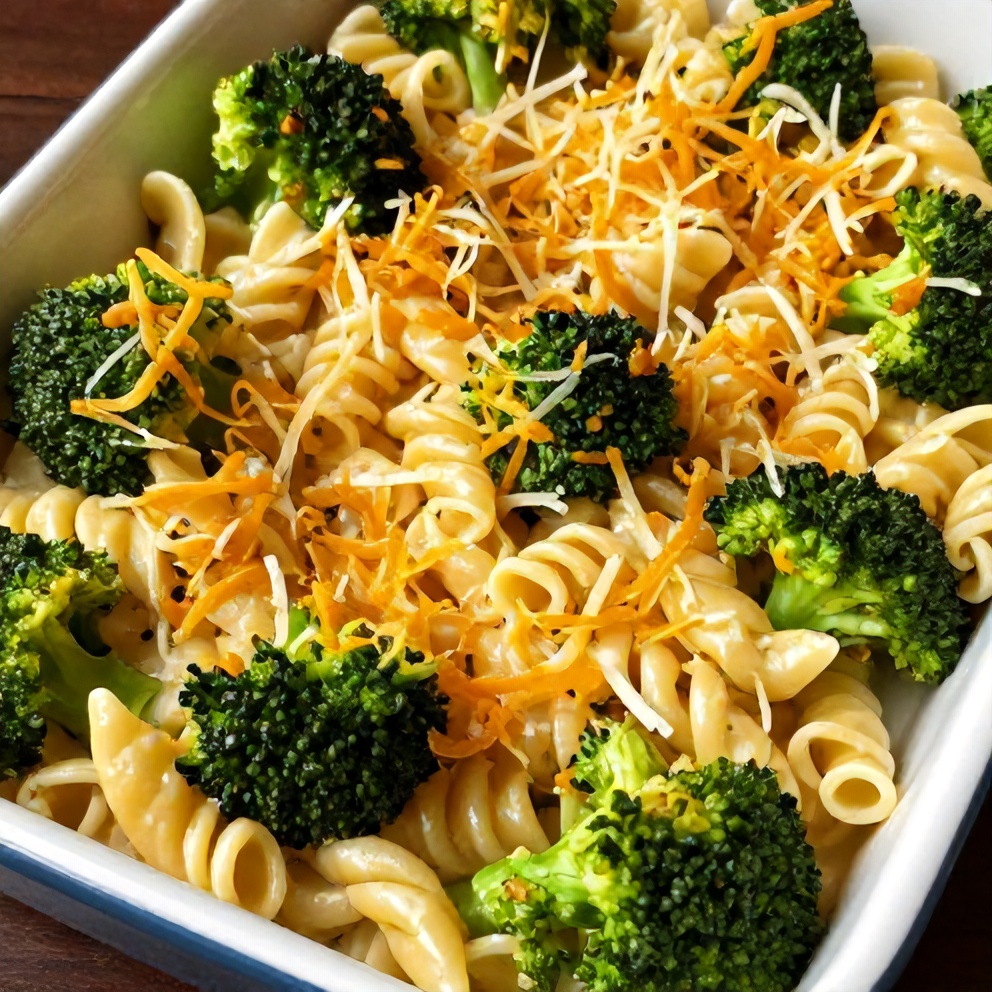 Easy Garlic Parmesan Broccoli Pasta