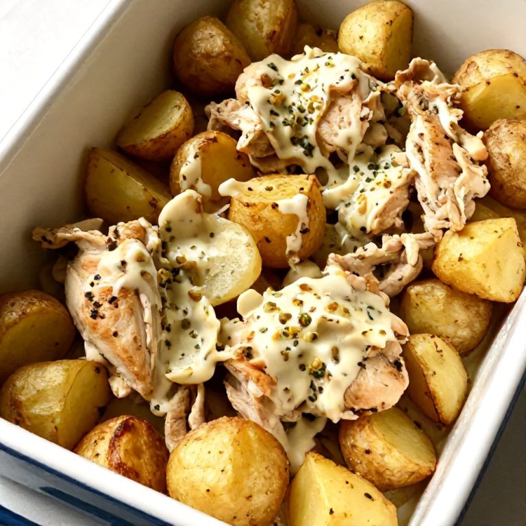 easy garlic parmesan chicken and potatoes crockpot