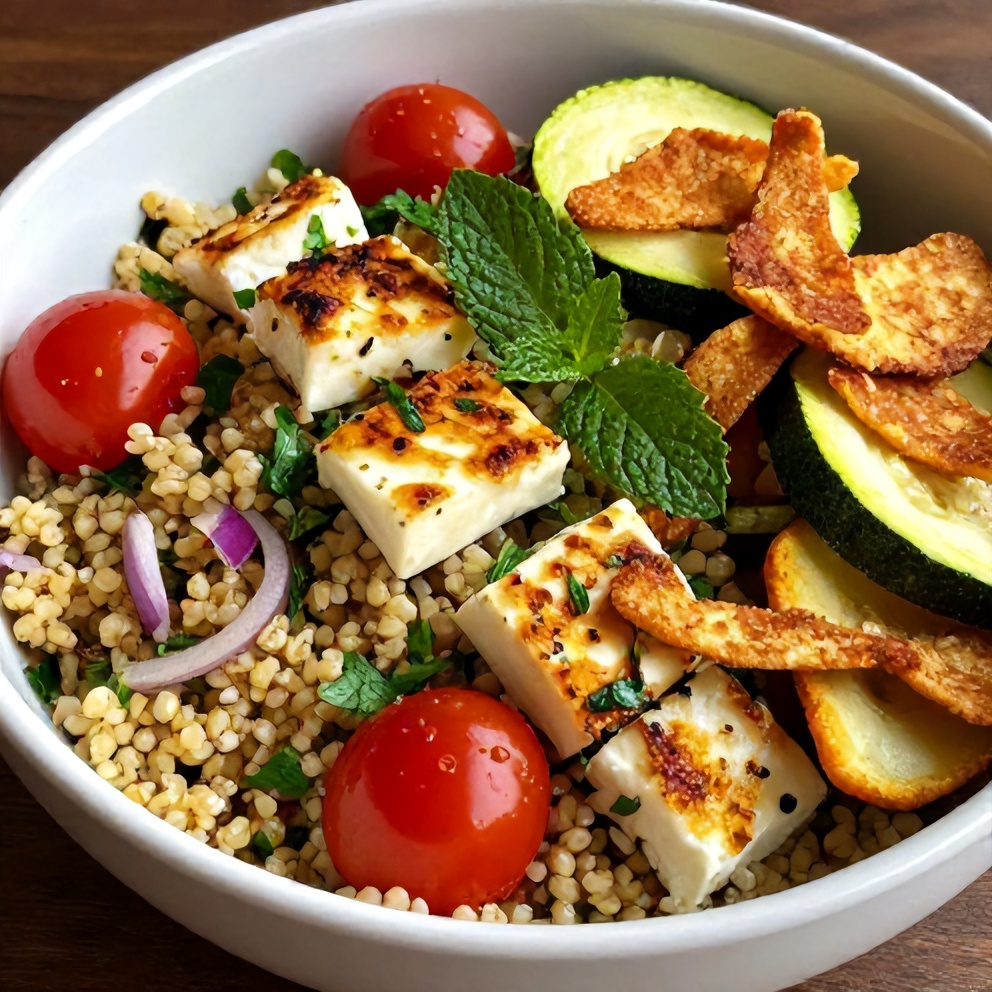 Easy Greek Grain Bowl