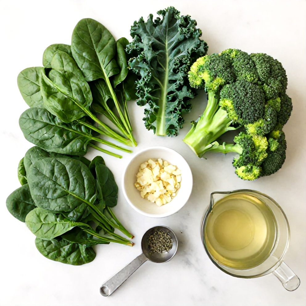 Green Vegetable Soup Ingredients
