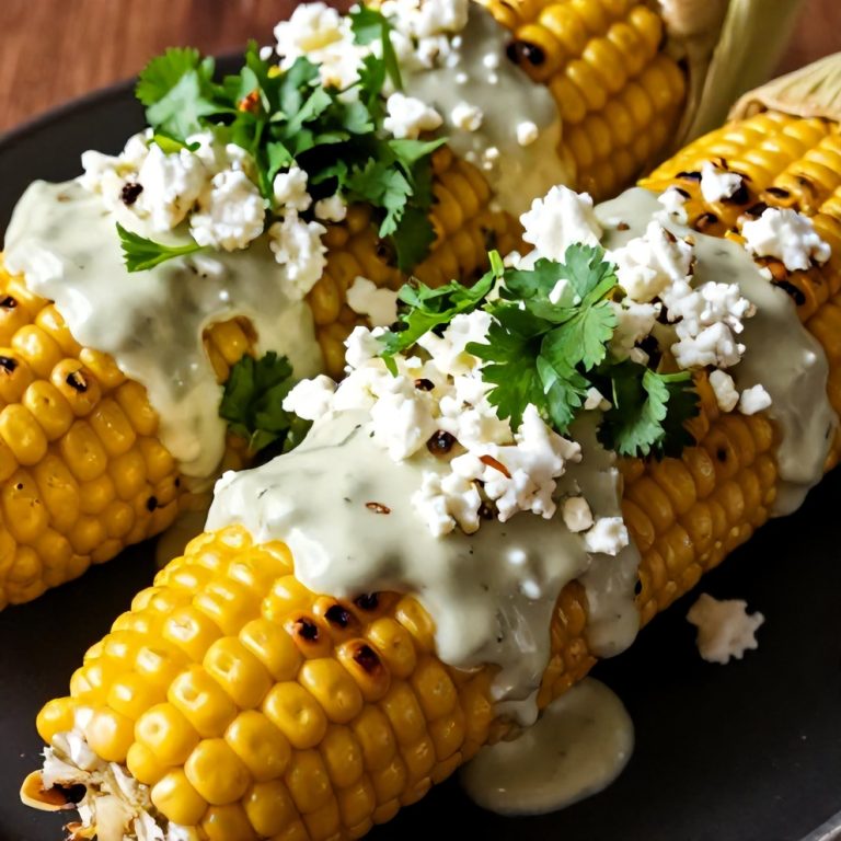 Easy Grilled Mexican Street Corn