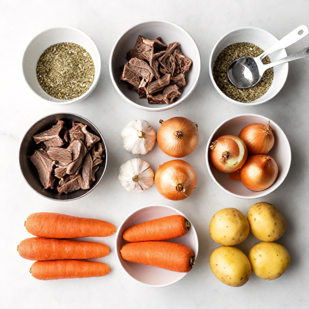 Ingredients for Easy Italian Pot Roast