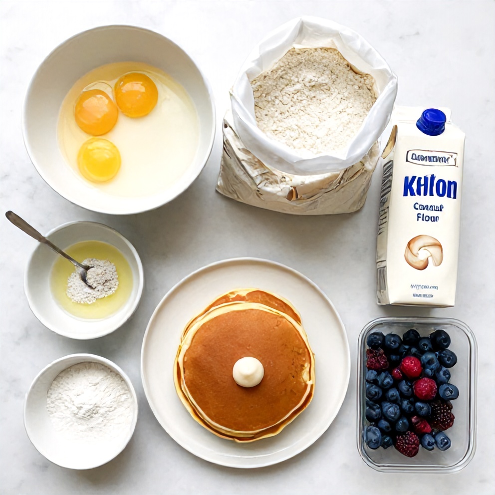 Keto Pancakes Ingredients