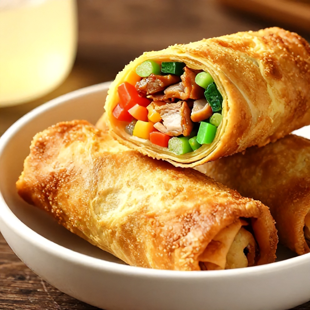 easy keto egg roll in a bowl