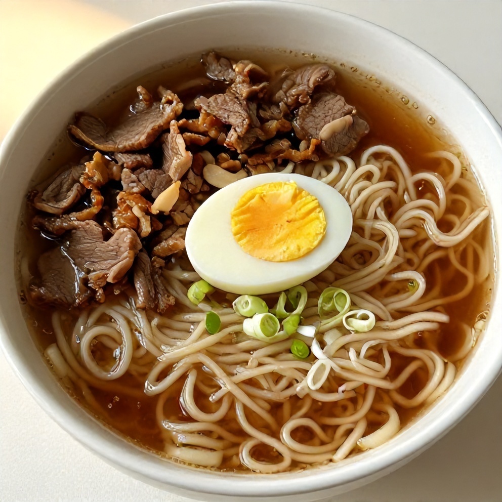 Easy Korean Beef Ramen