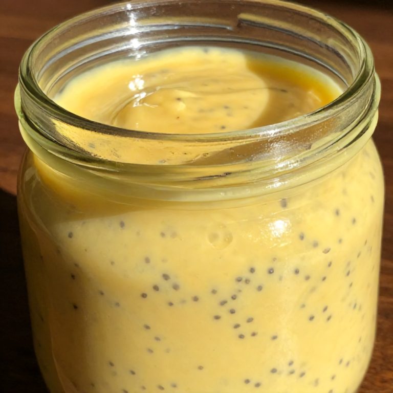Easy Lemon Curd Chia Pudding