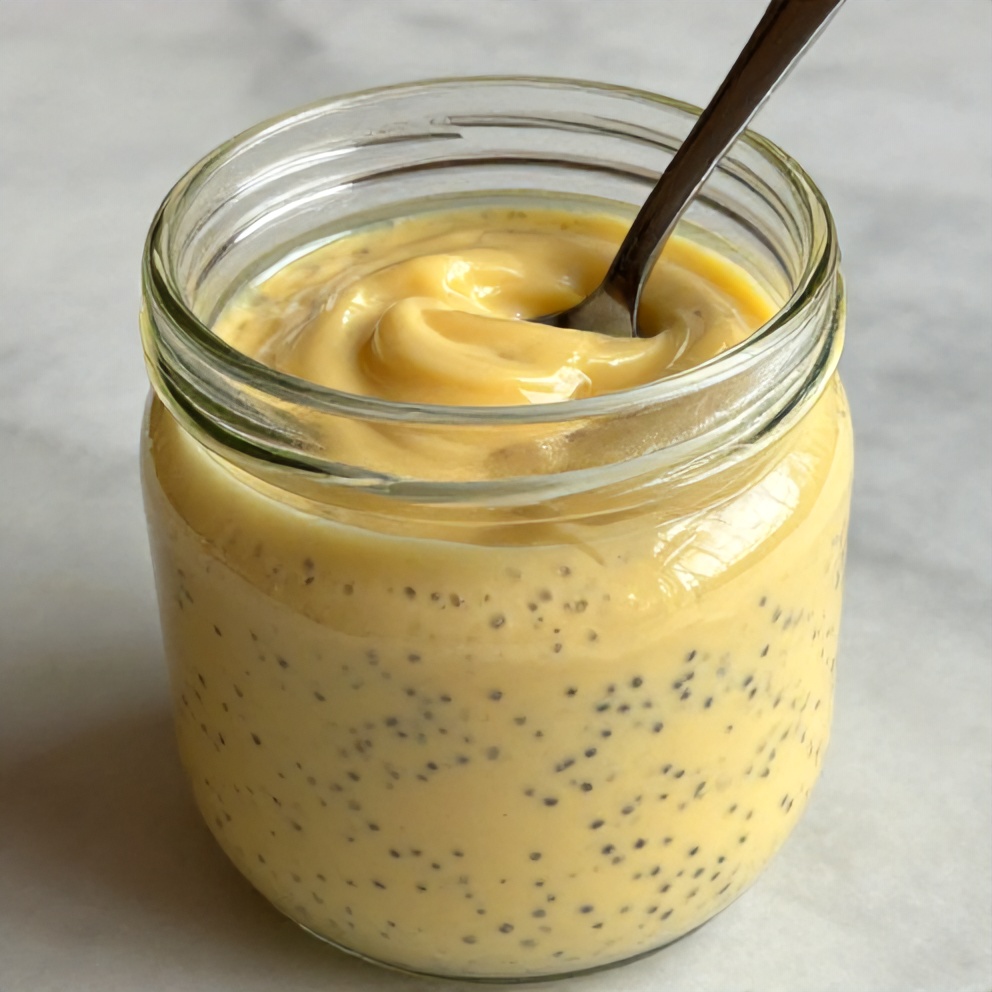 Easy Lemon Curd Chia Pudding